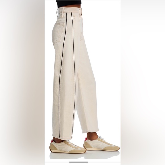 ⭐️ MOTHER The Half Piped High Rise Cropped Jeans in Act Natural⭐️27 - Picture 3 of 14